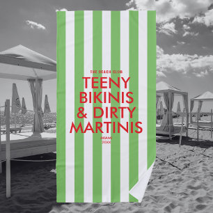 Serviette De Plage Mini maillots de bain & Dirty Martins The Bach Clu
