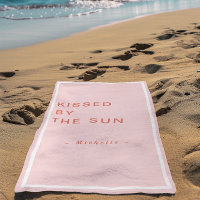 Minimaliste Personnalisé Embrassé par le Soleil