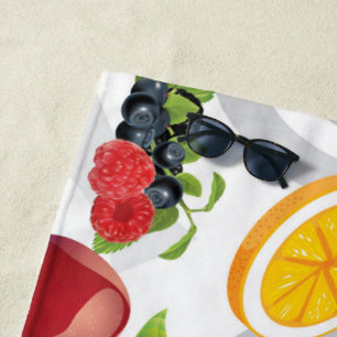 Serviette De Plage Mixed Fruits 5