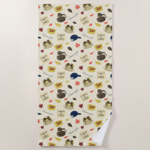 Serviette De Plage Modèle Déjeuner chez Luke de Gilmore Girls