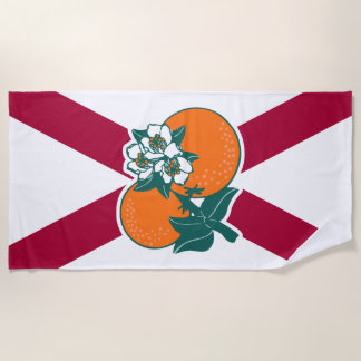 Serviette De Plage Montrez vos couleurs - Floride