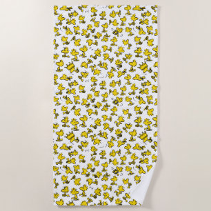 Serviette De Plage Motif de design classique Woodstock