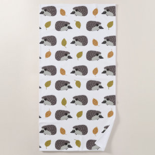 Serviette de plage Motif de hérisson