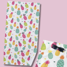 Motif de l'ananas tropical