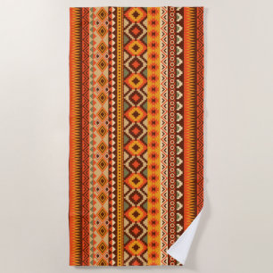 Serviette de plage motif de l'aztèque du sud-ouest