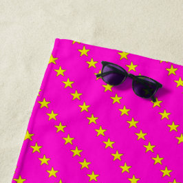 Serviette De Plage Motif d'étoiles