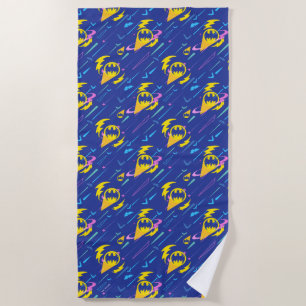 Serviette De Plage Motif du signal de chauve-souris Batman