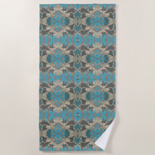 Serviette De Plage Motif et couleurs de l'art américain du Sud-Ouest