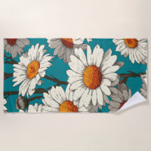 Motif Fleur de Pâquerette
