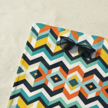 motif géométrique chevron moderne