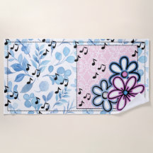 Musique rétro et florale