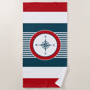 Serviette De Plage Nautical design