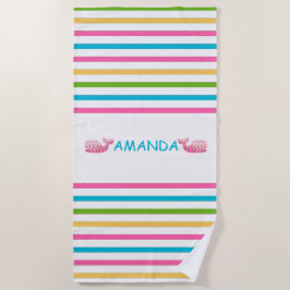 Serviette De Plage Nautique Lumineuse Fun