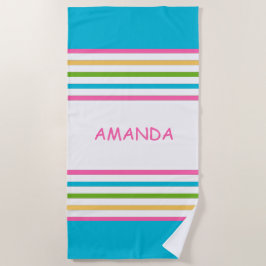 Serviette De Plage Nautique Lumineuse Fun
