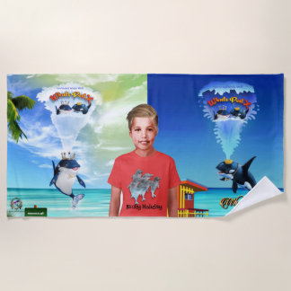 Serviette De Plage Nicky Holiday WHALE MAIL