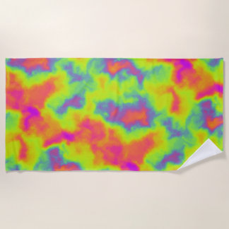 Serviette De Plage night vision nebula :