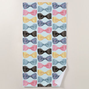 Serviette De Plage Nœuds Papillons