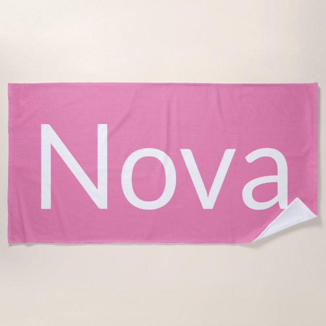 Serviette De Plage Nova (Devant)