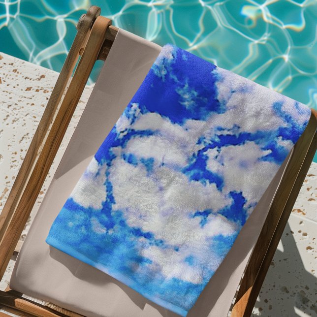 Serviette De Plage Nuages (Créateur téléchargé)