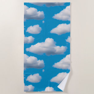 Serviette De Plage Nuages fluides