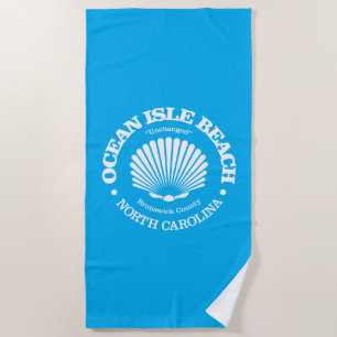 Serviette De Plage Ocean Isle Beach (coquillage)