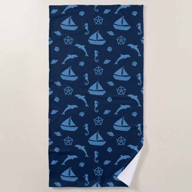 serviette de plage ocean life (Devant)