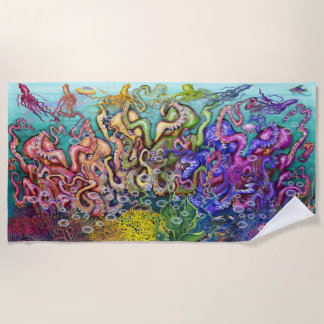 Serviette De Plage Octopi