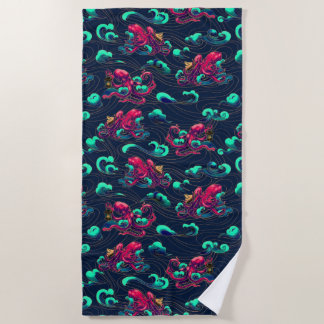Serviette De Plage Octopus