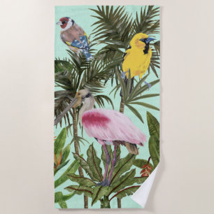 Serviette De Plage Oiseaux au paradis