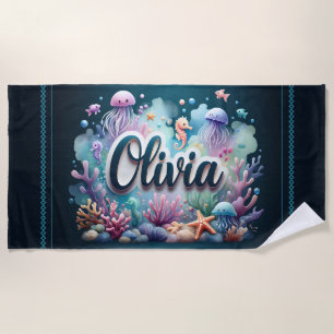 Serviette De Plage Olivia Ocean Adventure Beach Towel