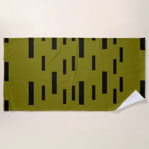 Serviette De Plage Or Gold