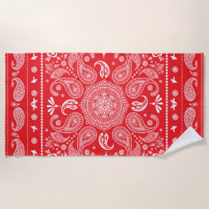 Serviette De Plage Paisley Design-1 Beach Towel