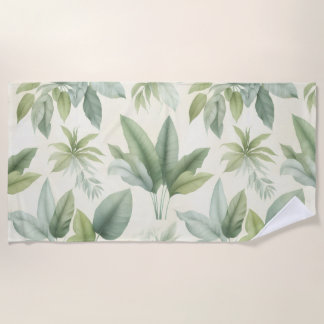 Serviette De Plage Palmiers Paradis