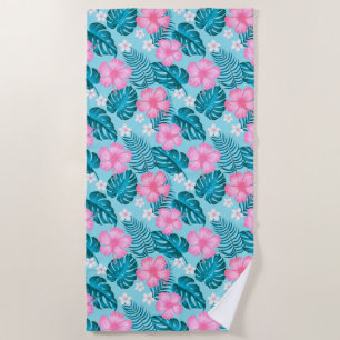Serviette de plage Palmiers Tropicaux
