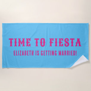 Serviette De Plage Papel Picado Fun Fiesta