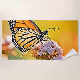 Serviette De Plage Papillon Majestic Gros plan