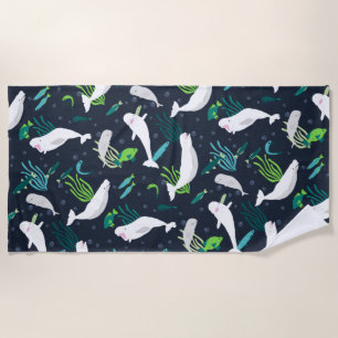 Serviette De Plage Parti Beluga