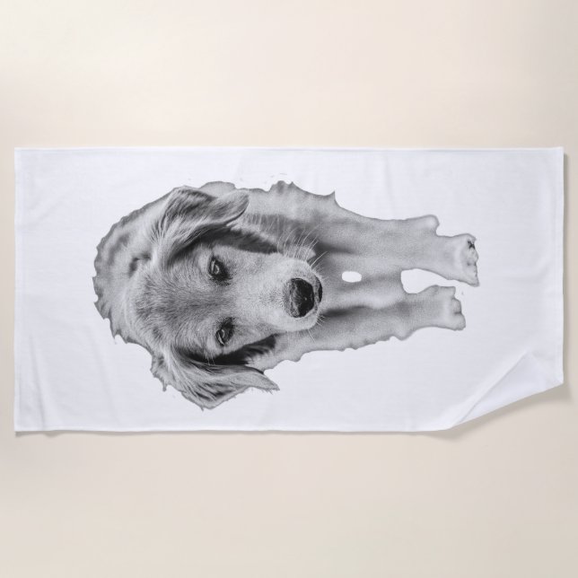 Serviette De Plage Pas vers des jours ensoleillés (Devant)