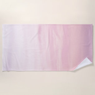 Serviette De Plage Pastel Caribbean Sunset Sky 1 #nature #art
