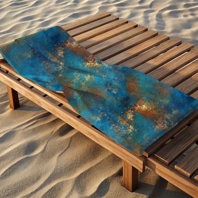 Serviette De Plage Patina Cuivre Revêtu (Créateur téléchargé)