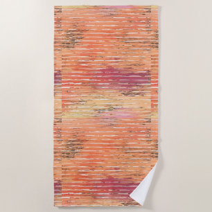 Serviette de plage patinée Reed Blind