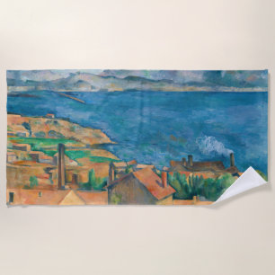 Serviette De Plage Paul Cezanne - Baie de Marseille, vue d'Estaque