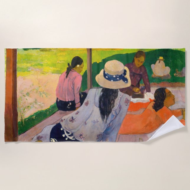 Serviette De Plage Paul Gauguin - La Siesta (Devant)