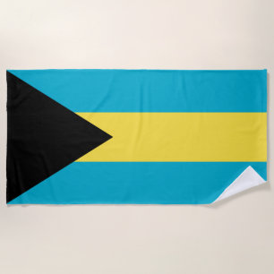Serviette De Plage pavillon des Bahamas