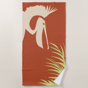 Serviette de plage Pelican