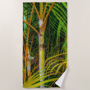 Serviette de plage Perdue dans les palmiers d'Arec