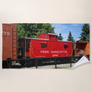 Serviette de plage Pere Marquette Caboose A986