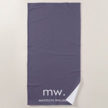 Personnalisé Monogram Pastel Élégant Design Modern