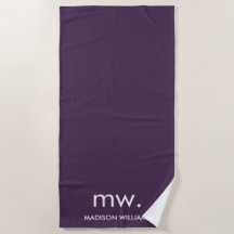 Personnalisé Monogram Pastel Élégant Design Modern