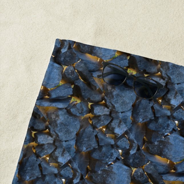 Serviette De Plage Photographie russe à mur de pierre croate (En situation)